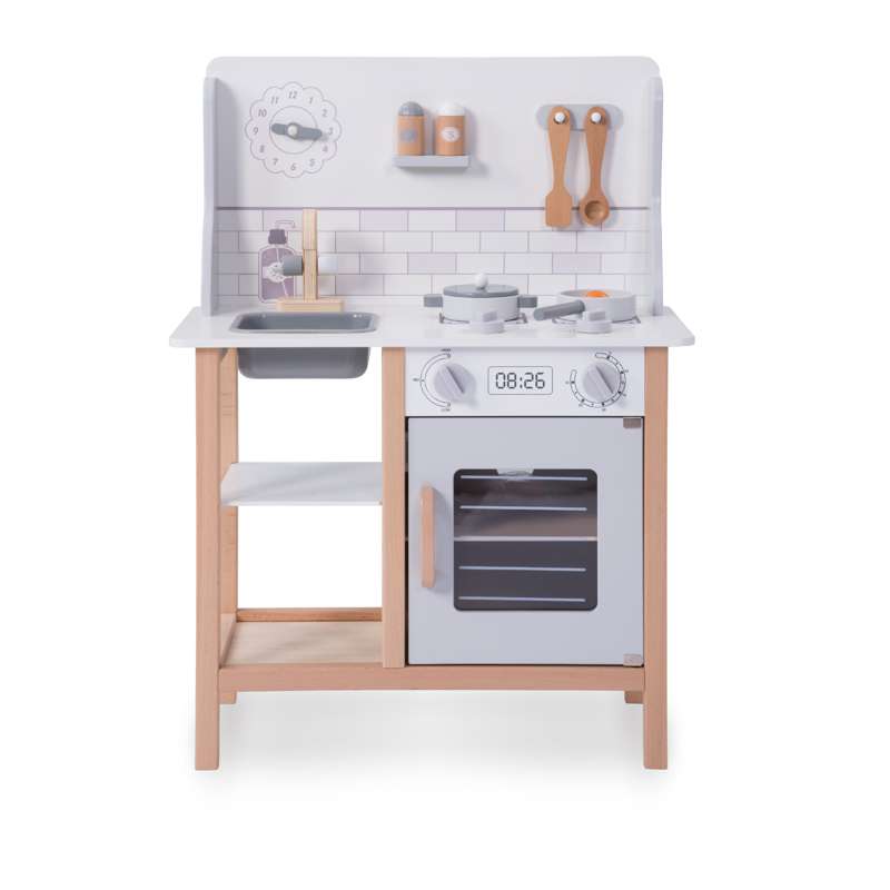 Kid'oh Play Kitchen with accessories - white