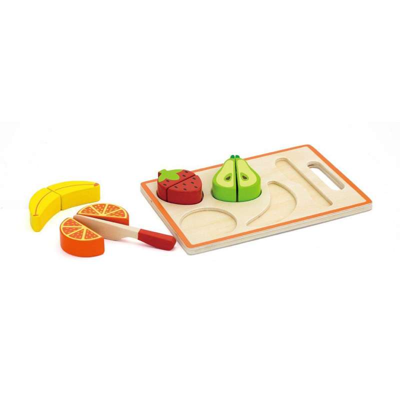 Kid'oh Play Food on Cutting Board - Fruit
