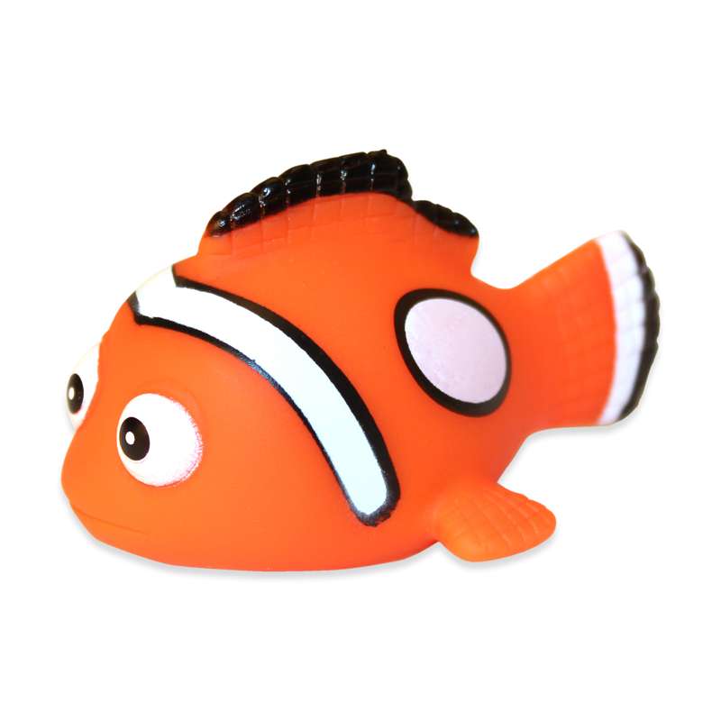 Magni Bath animal, clownfish with flashing lights