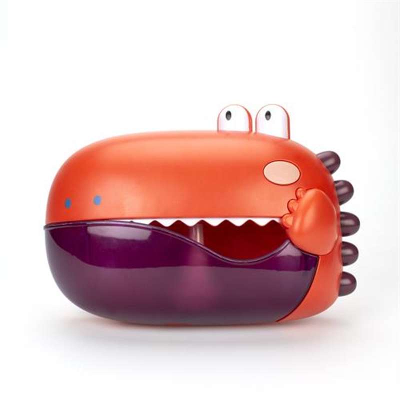 Magni Bath Toys Bubble Machine Foam Dino - Red