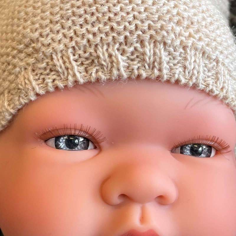 Memories by Asi Doll Clothing (43-46 cm) Knitted Hat - Pink