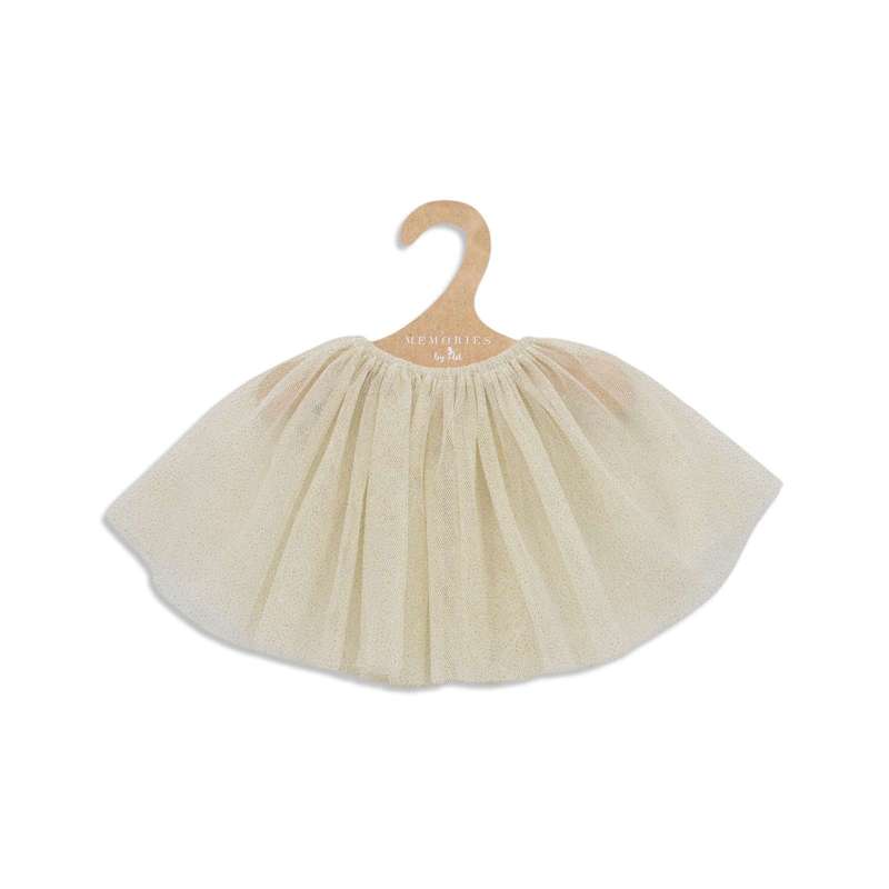 Memories by Asi Doll Clothing (43-46 cm) Tulle Skirt - Sand