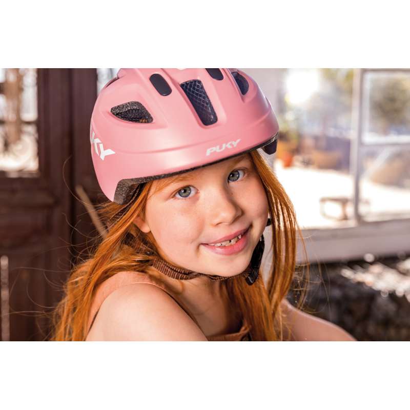 PUKY PH 8 Pro-M - Bike Helmet - 51-56 cm - Retro Pink
